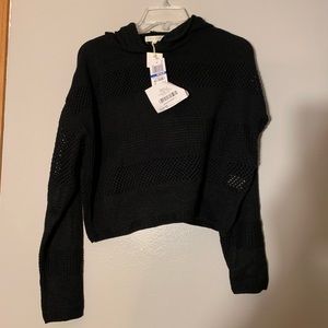 Crop top sweatshirt